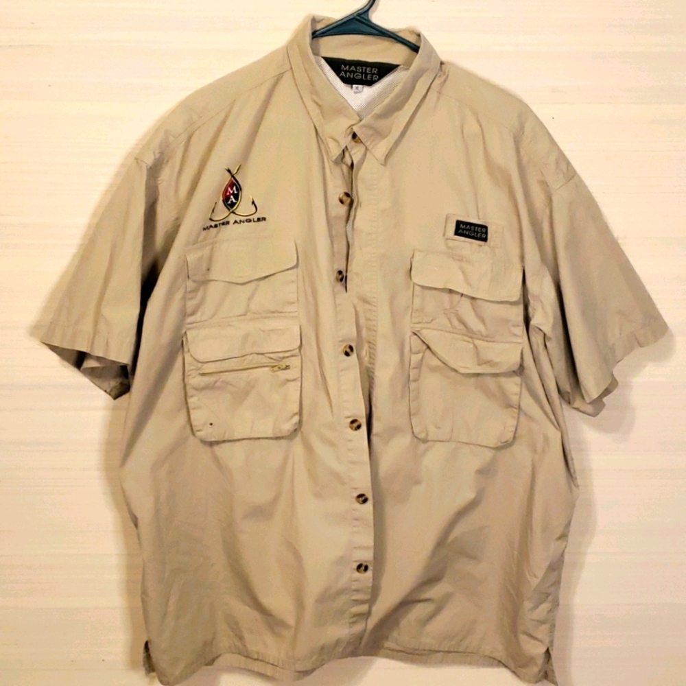 Master Angler XL button down shirt